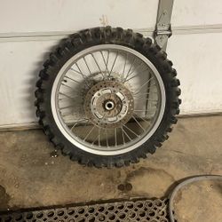 1990 To 1998 Yamaha Yz125 And Yz250 Rear Wheel. 