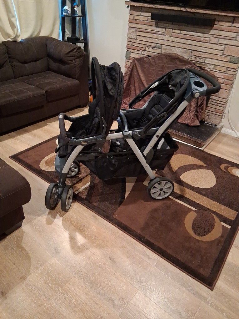 Chico Double Stroller