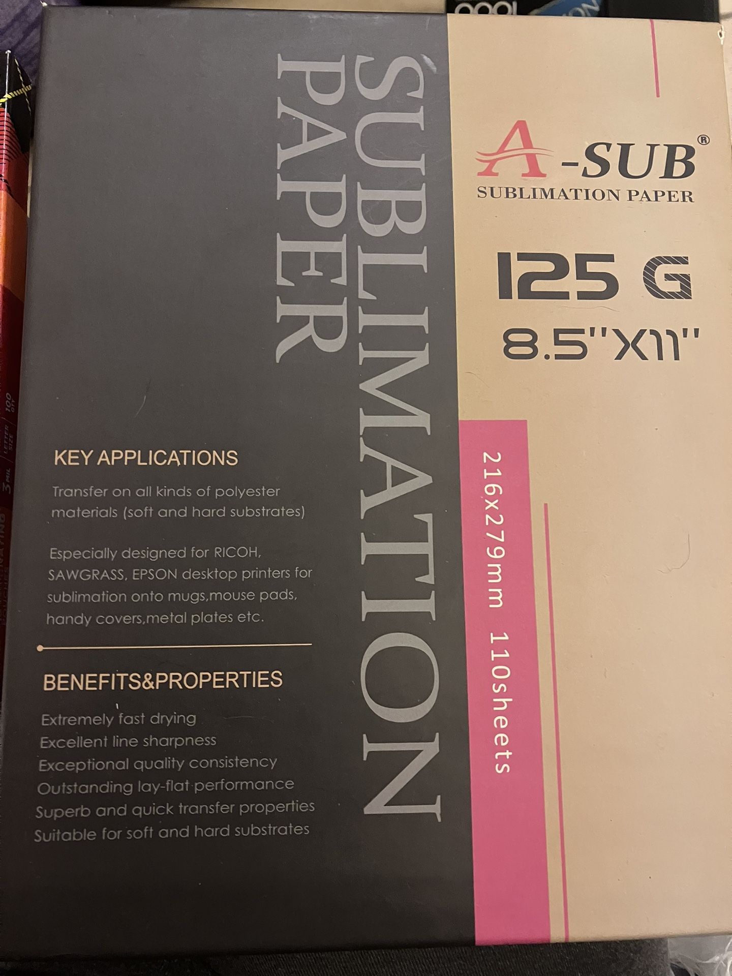 Sublimation Paper