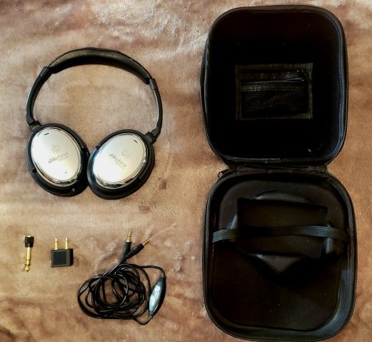Able Planet Linx Audio Headphones With Case And Accessories