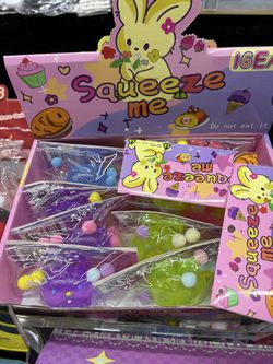 Squeeze me bunny squeeze toys viral trend