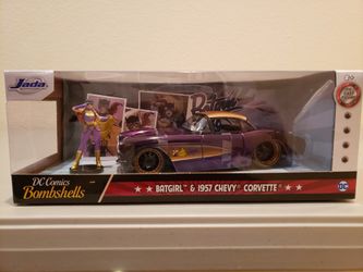 Dc Comics Bombshell Batgirl Corvette Model