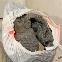 LOW PRICE MOVING- BULK MYSTERY BAGS OF CLOTHING SHOES AND ACCESSORIES 