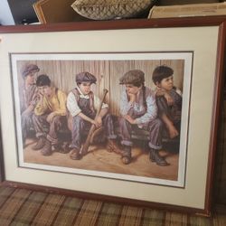 Vintage Home Team ZERO LITHOGRAPH 