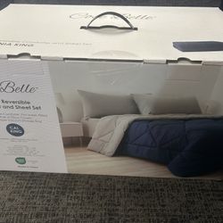 New Cal King 6-pc Comforter Set 