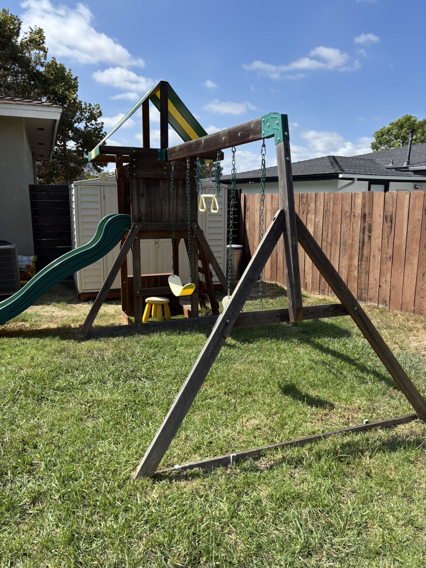 Weston Wooden Swing Set