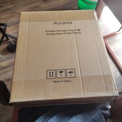 6 Cube Storage Organizer  Puroma Brand