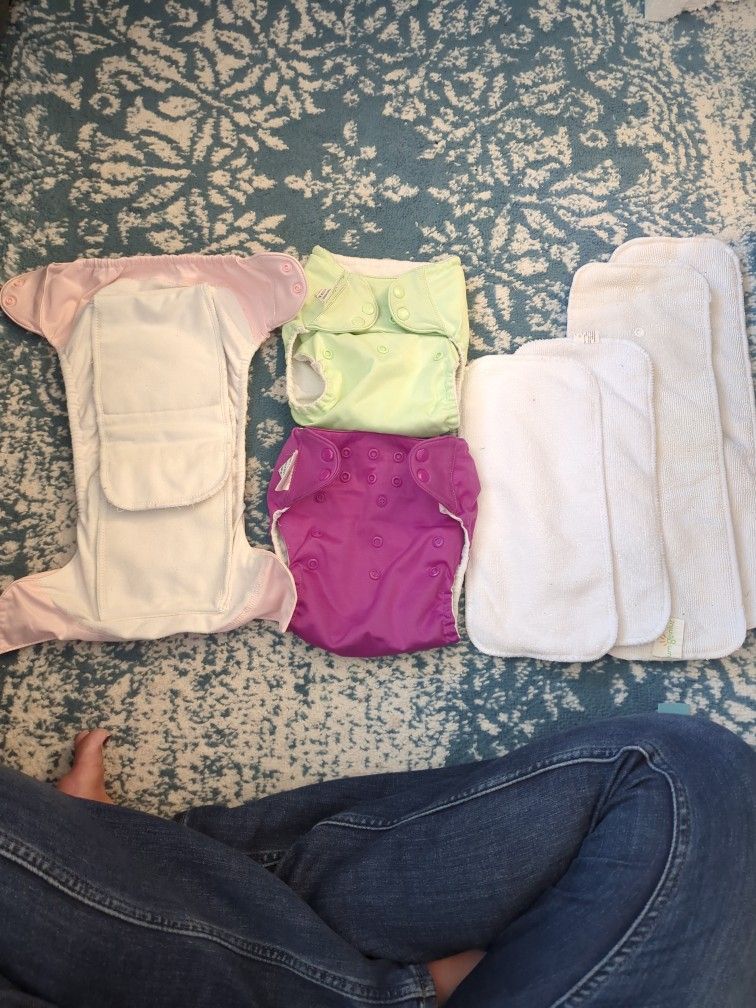3 Bum Genius Diapers