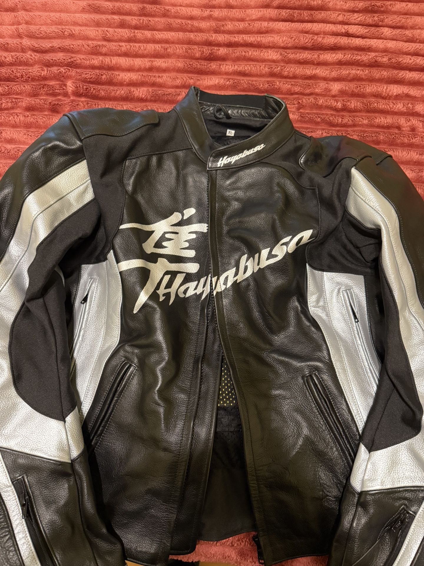 Biker Jacket Hayabusa Riding Jacket Suzuki Hayabusa Leather Jacket
