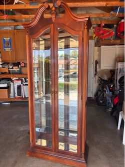 Curio Cabinet 32” wide-68” tall