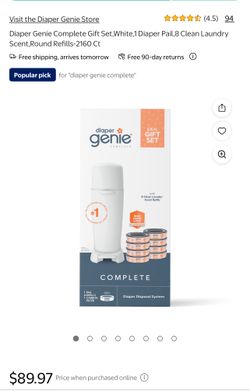 Diaper Genie Complete 8 Extra Refills