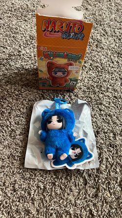 Naruto kittenland sasuke keychain plush