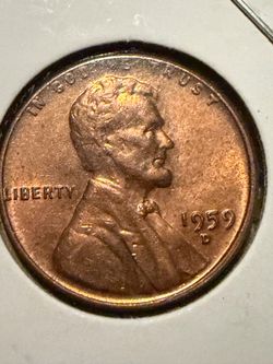 1959 d penny