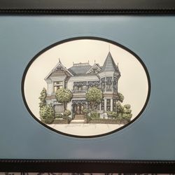 Rare Gingerbread Mansion Paitning