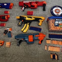 Nerf Gun Lot With A LOT of Darts!