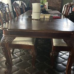 $200 Dining Table -china/buffet Set  