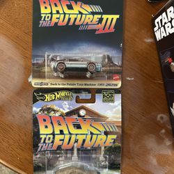 Hot wheels Back To The Future Cars 