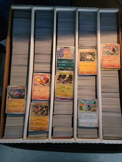 Lot of 5000 Pokémon Cards