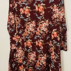 Women XL Floral Dress