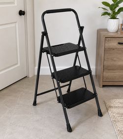 Steep ladder