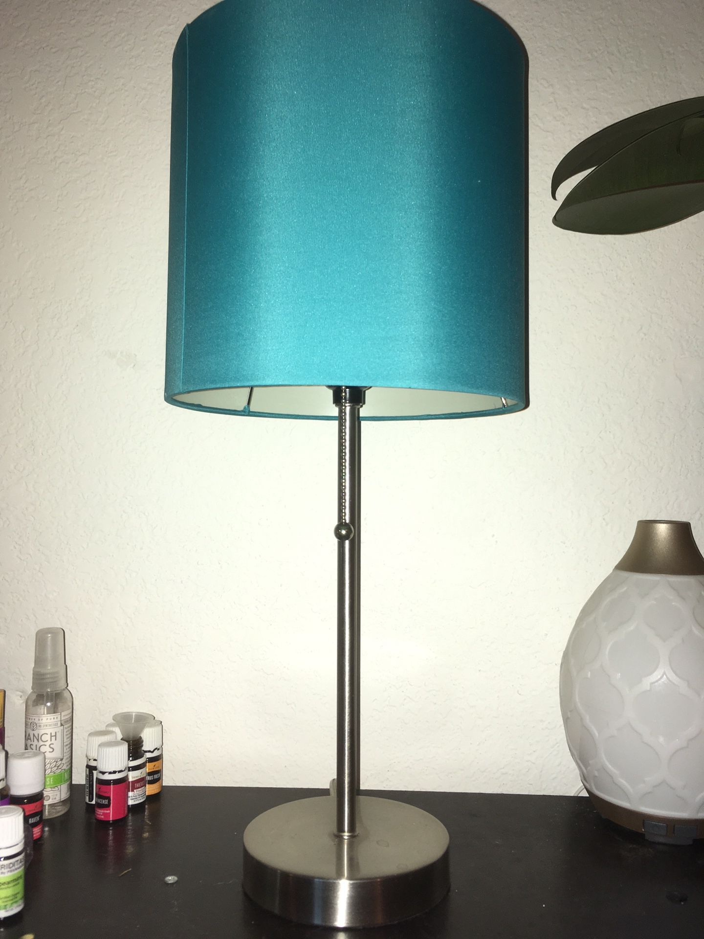 Turquoise Stick Lamp