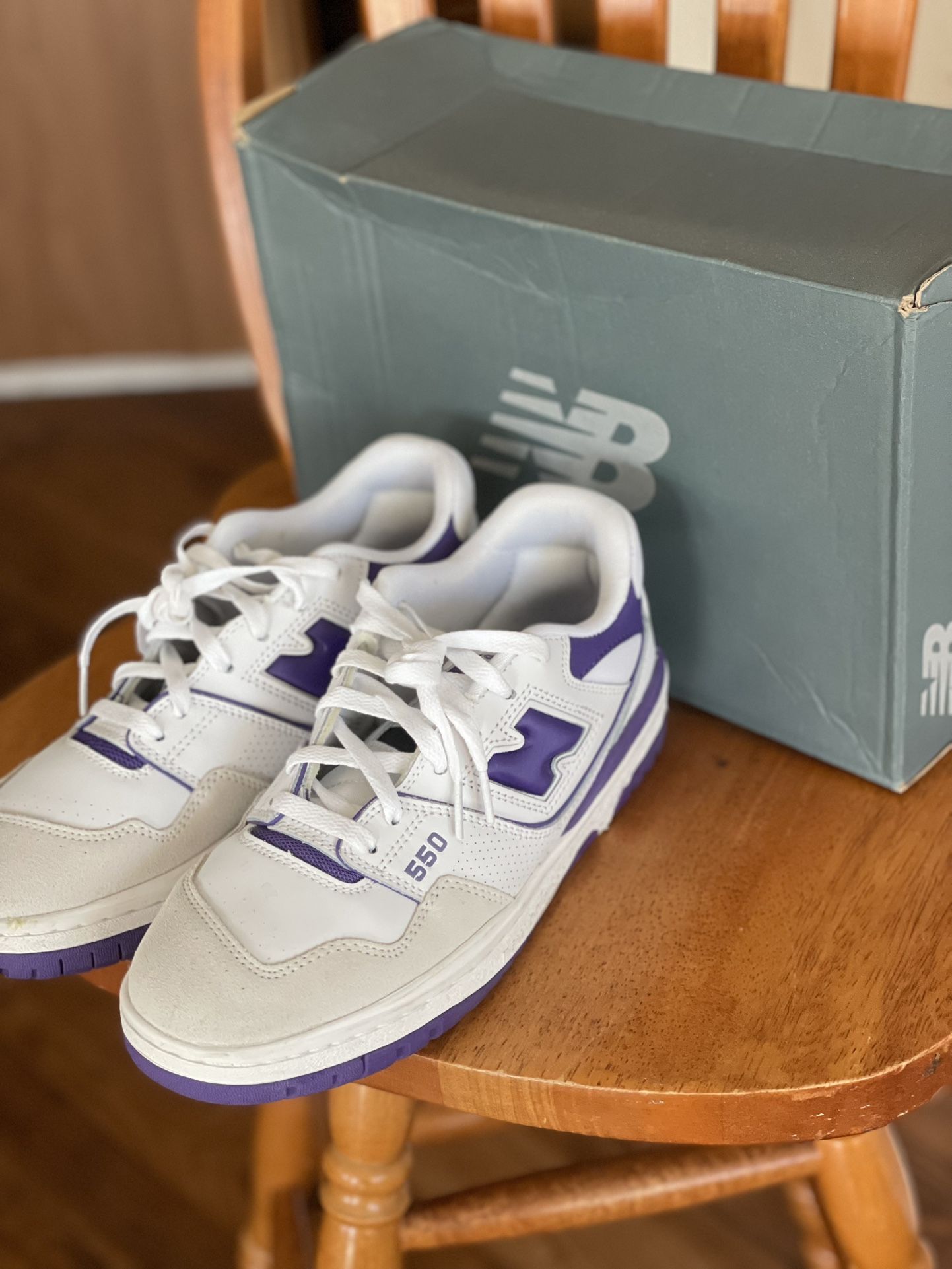 New Balance 550 ‘White Purple’