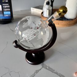 Globe Whiskey Decanter