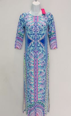 BRAND NEW Lilly Pulitzer Morgann Maxi Dress Seaside Shindig NWT Size XXS