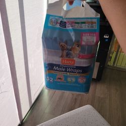 Hartz Disposable Male Wraps SSS 52 Count