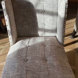 Light gray chairs