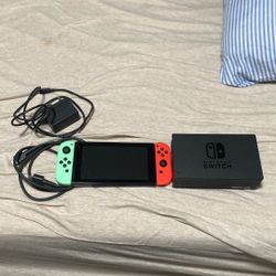Nintendo Switch With Everything It Come With