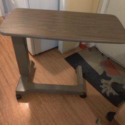 Adjustable Heavy Duty Hospital Serving Table Tray