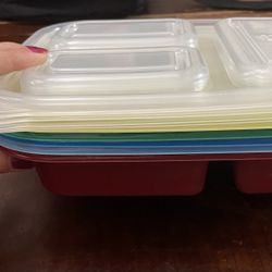 5 Lunch Containers With lids