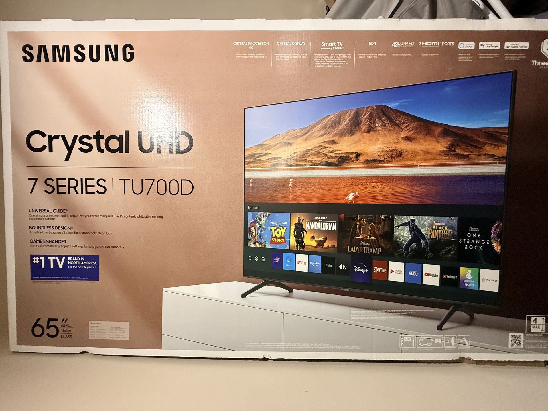 🔥 Samsung 65” Crystal UHD 7 Series | TU700D 🔥