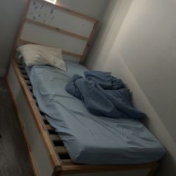 Twin Bed And Mattress 100$