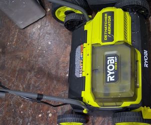 Ryobi ONE+ HP 18V Brushless 14-inch Cordless Battery Dethatcher and Aerator