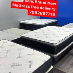 Huge sale for Mattress And Box Twin size mattress and box 150.$ full 190$ Queen 200$ king 290$. Mattress And Box and frame and headboard. King 580$ Qu