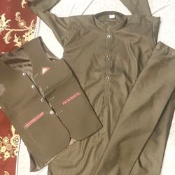 New Afghan Boy Clothes With Vest 