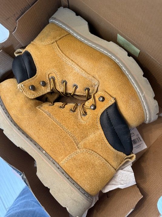 Work Boots, Steel Toe