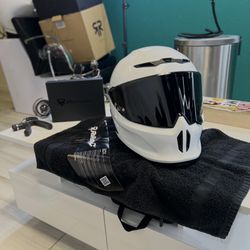Medium - Ruroc EOX Ghost - motorcycle Helmet