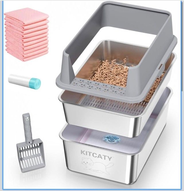 Stainless Steel Litter Box