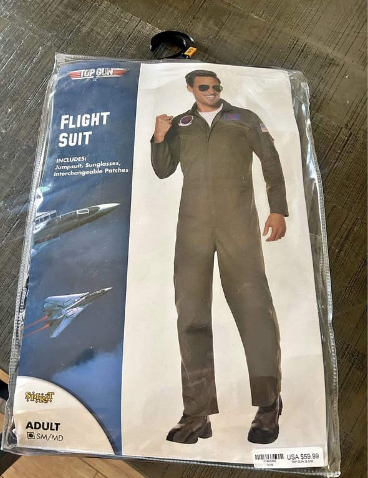 Top Gun Air Force Pilot Costume 