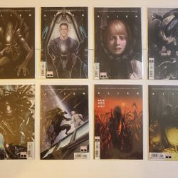 Marvel Comics Alien Vol. 1 #s 1-8 Run NM Bagged And Boarded 