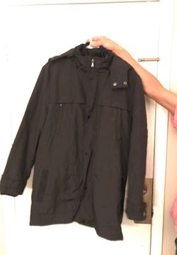 men’s jacket, heavy raincoat