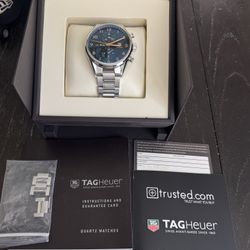 43mm TAG Heuer Carrera caliber 1887 Chronograph Watch
