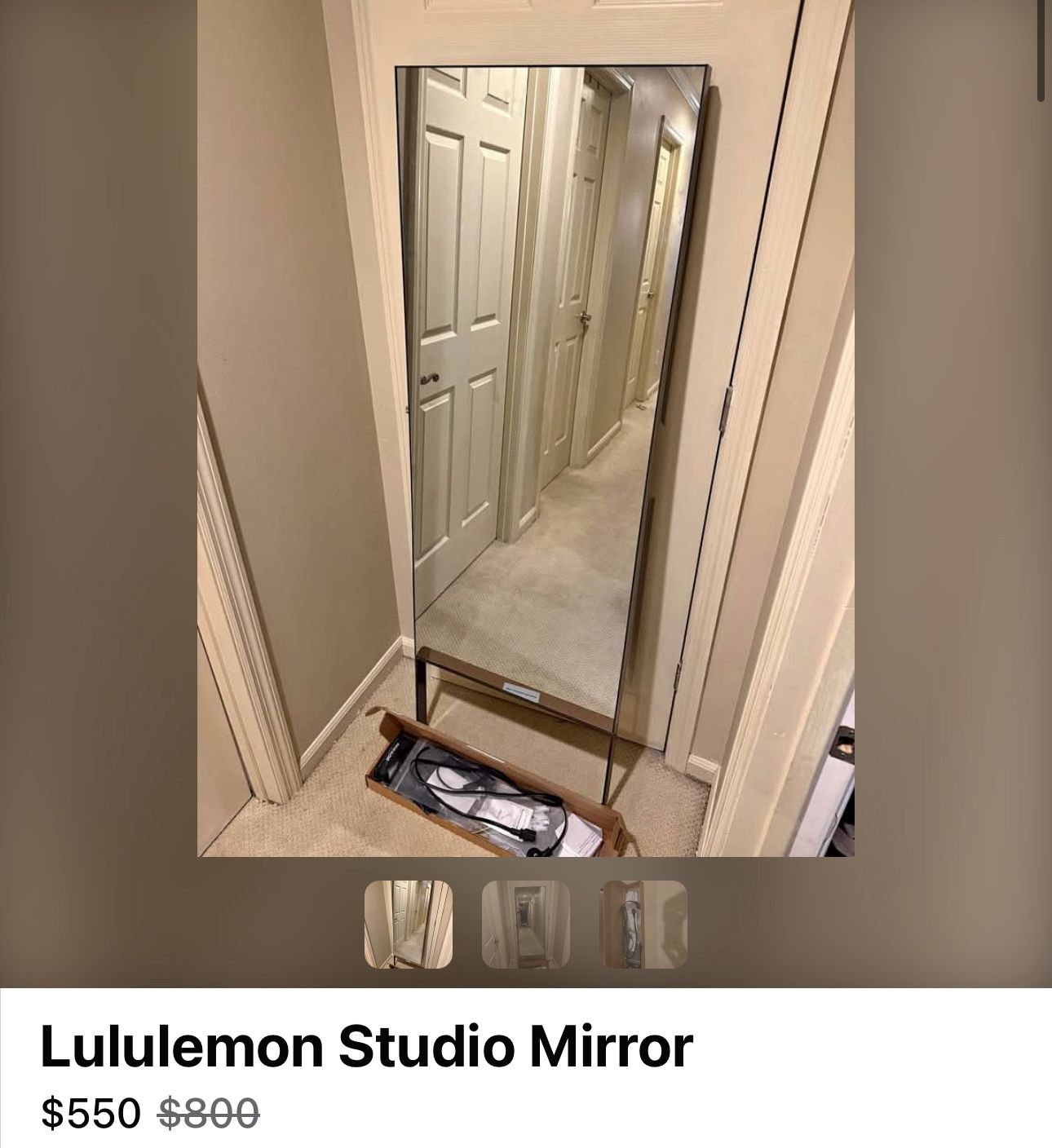 Lululemon Studio Mirror