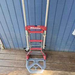 Milwaukee Fold Up Hand Truck 300lbs Capacity 