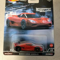 Hot Wheels  Exotic Envy Koenigsegg Agera R