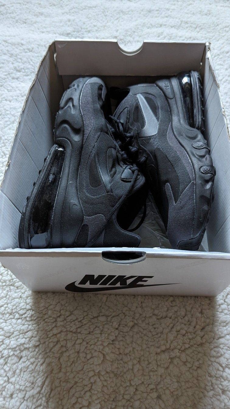 Air Max 270 React Black And Grey Men's Nike Air Max 270 React