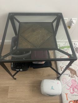 Glass Table Set